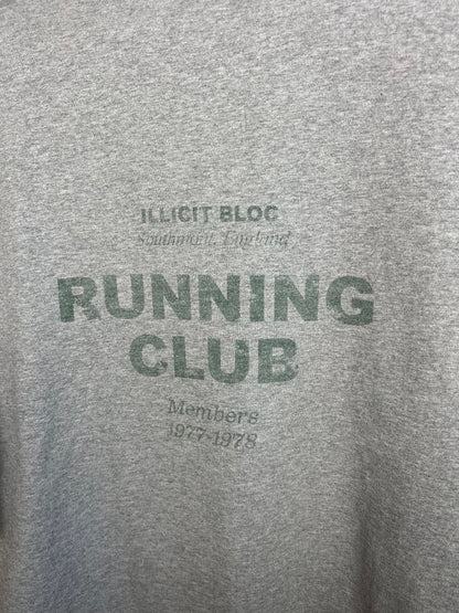 Illicit Bloc Grey T-Shirt - Large