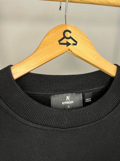 Represent Black Sweatshirt - Small