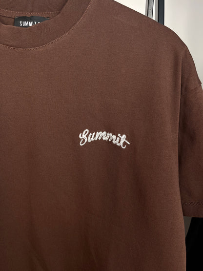 Summit Brown T-Shirt - Small