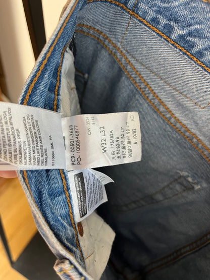 Levi’s 501 Light Blue Lightweight Jeans W32 L32