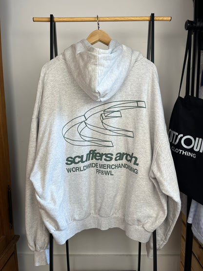 Scuffers Grey Hoodie - Large