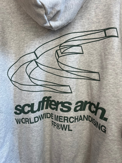 Scuffers Grey Hoodie - Large