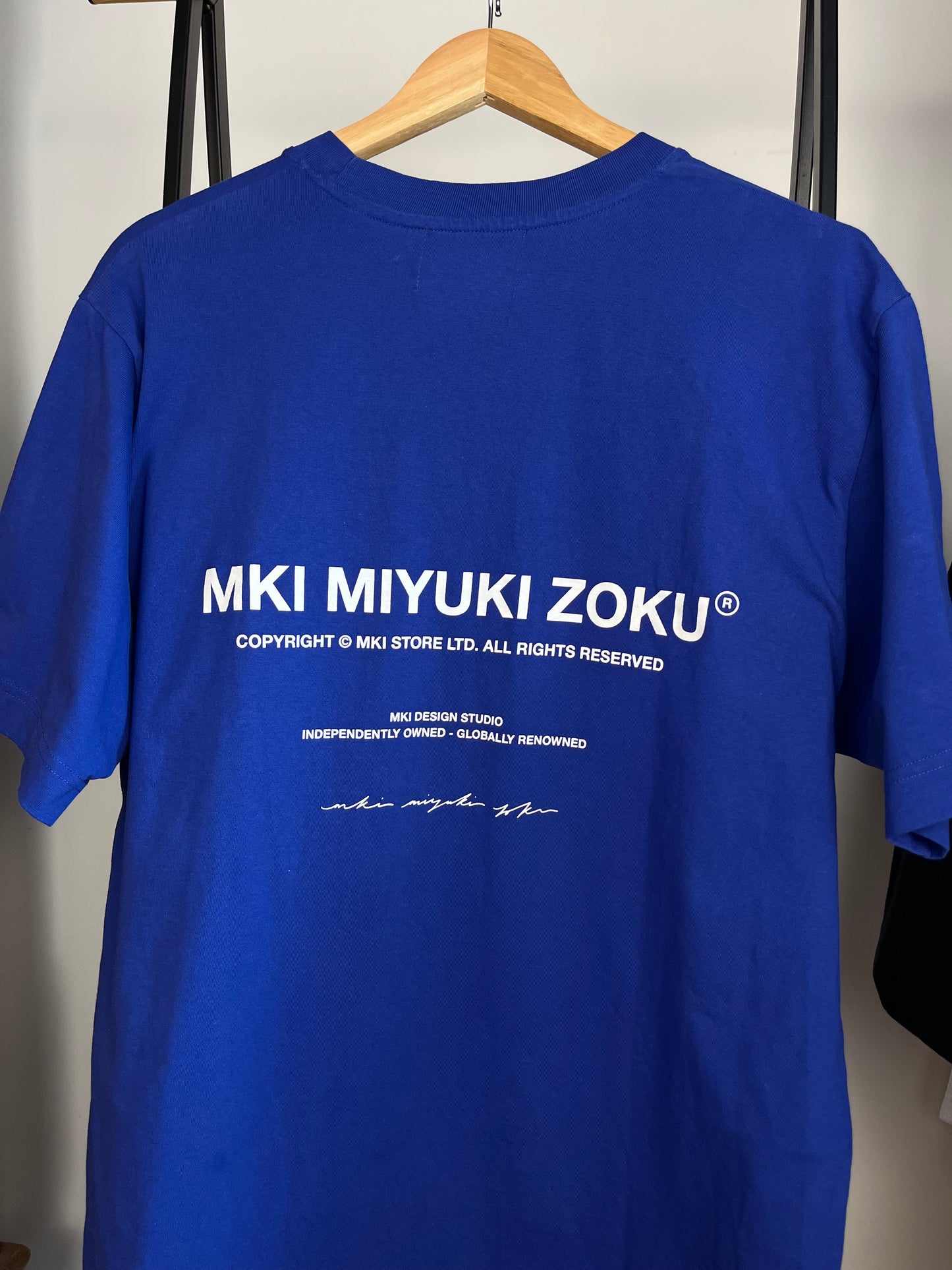 MKI Miyuki Zoku Blue T-Shirt - Large