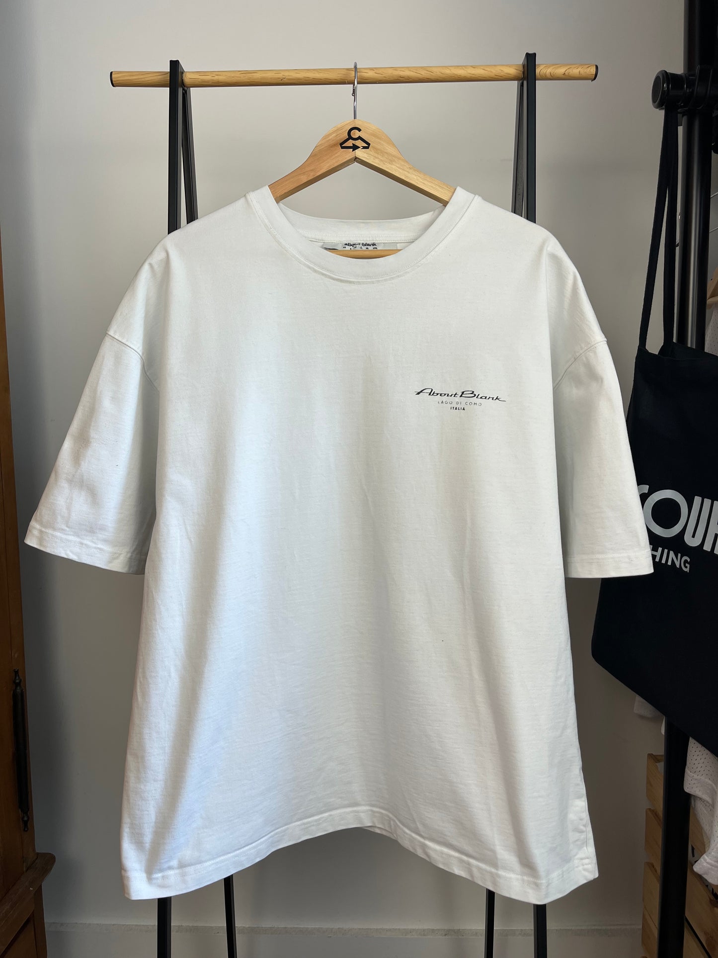 About:Blank White T-Shirt - Large