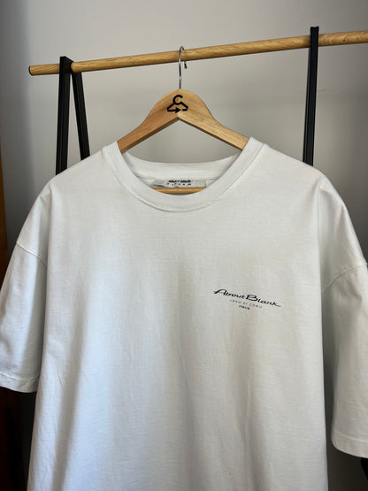 About:Blank White T-Shirt - Large