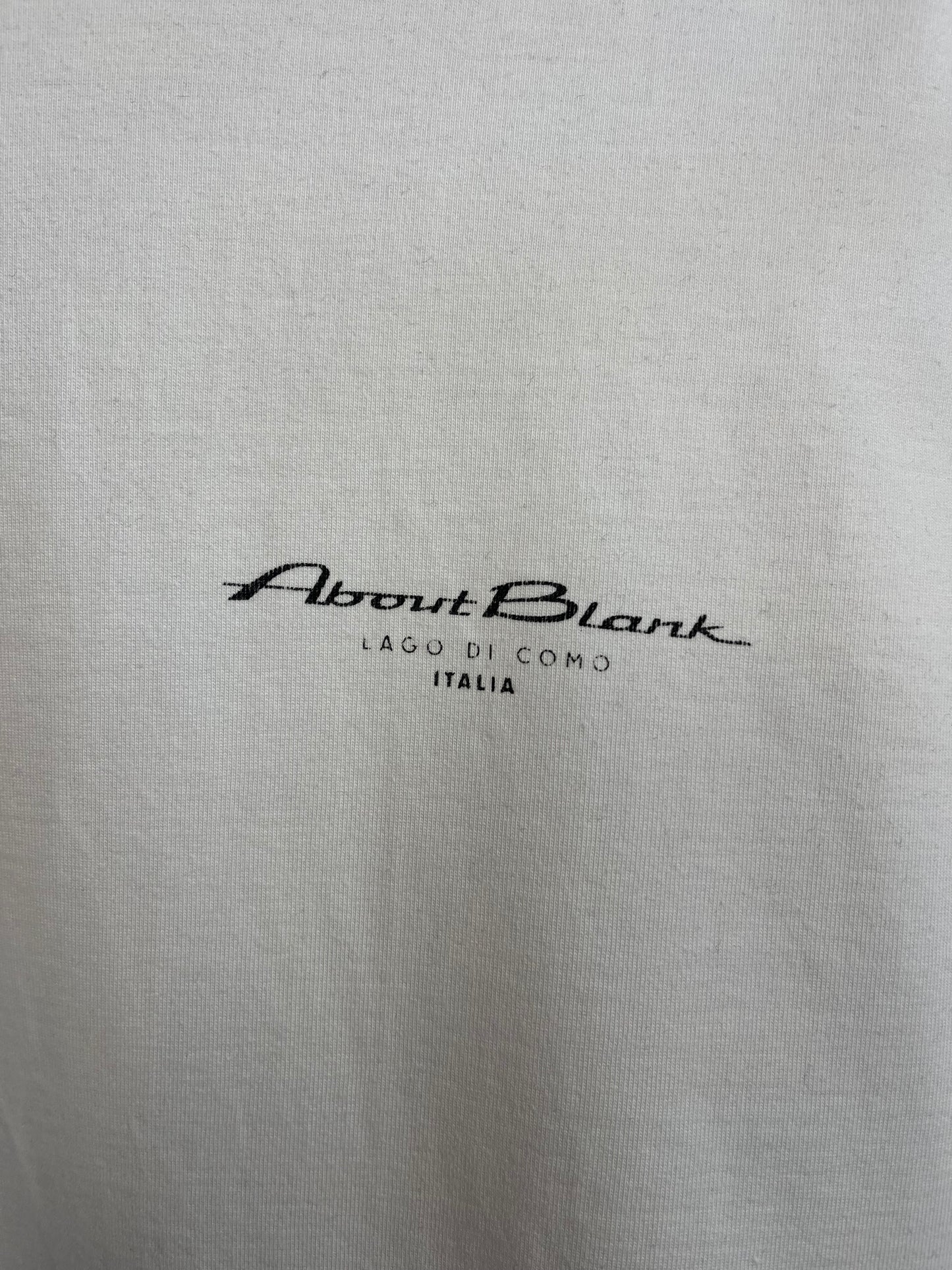 About:Blank White T-Shirt - Large