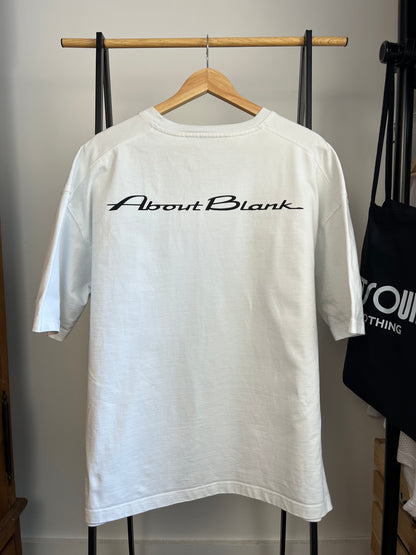 About:Blank White T-Shirt - Large
