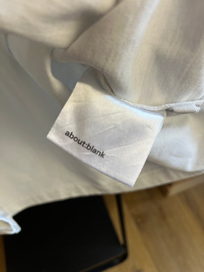 About:Blank White T-Shirt - Large