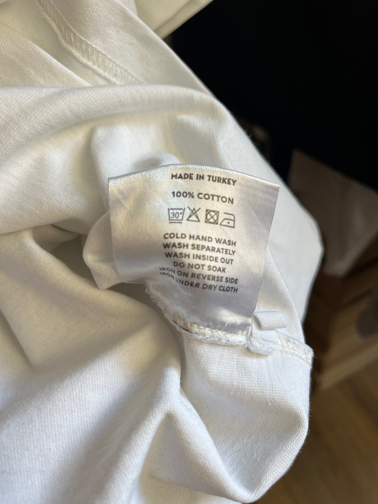 About:Blank White T-Shirt - Large