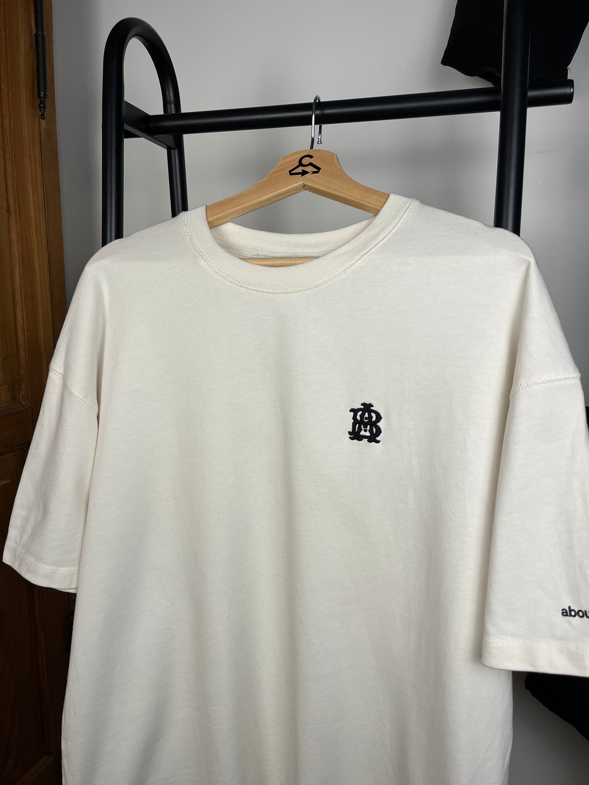 About:Blank Off White T-Shirt - Large