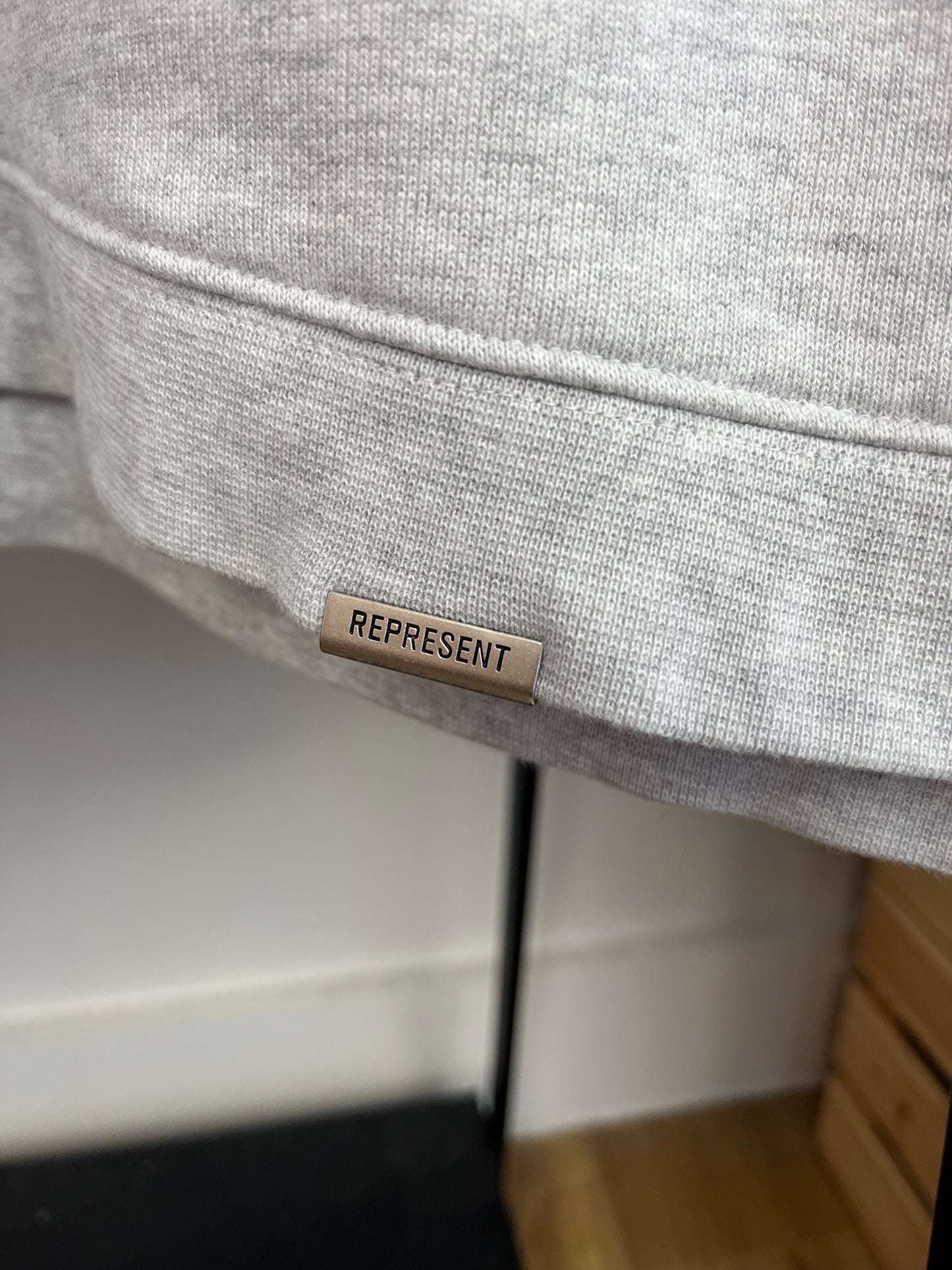 Represent Grey Initial 1/4 Zip - Medium