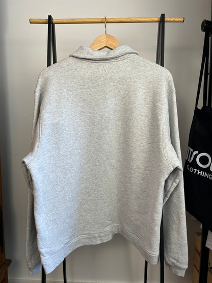 Represent Grey Initial 1/4 Zip - Medium