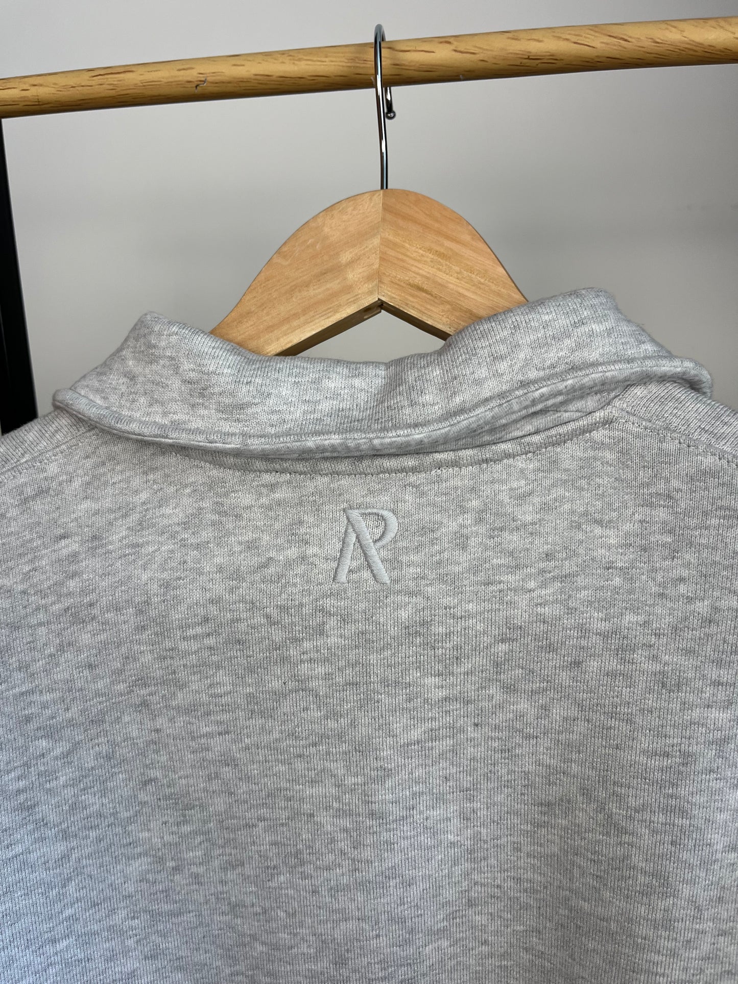 Represent Grey Initial 1/4 Zip - Medium