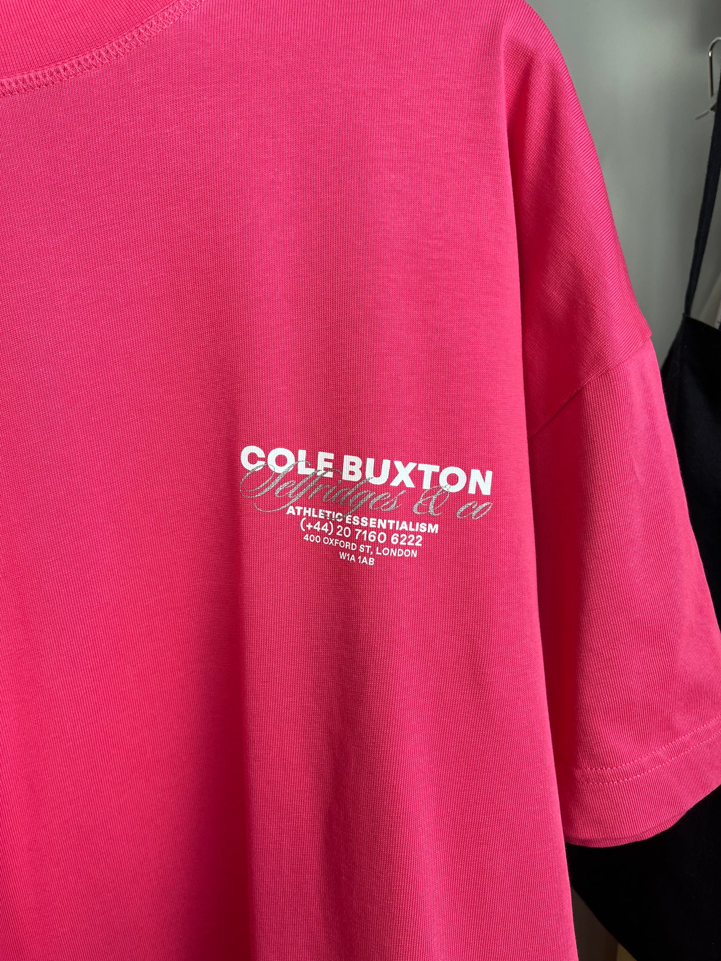 Cole Buxton Pink T-Shirt - Medium