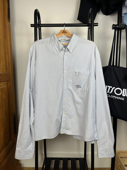 About:Blank Blue Striped Shirt - XXL
