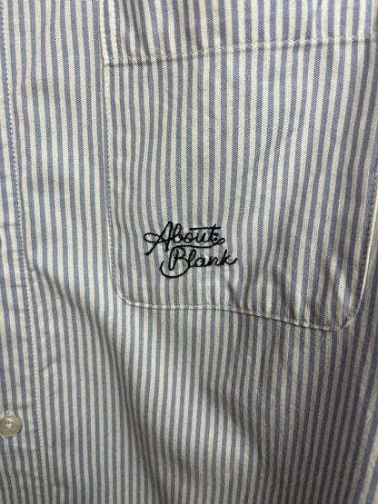 About:Blank Blue Striped Shirt - XXL