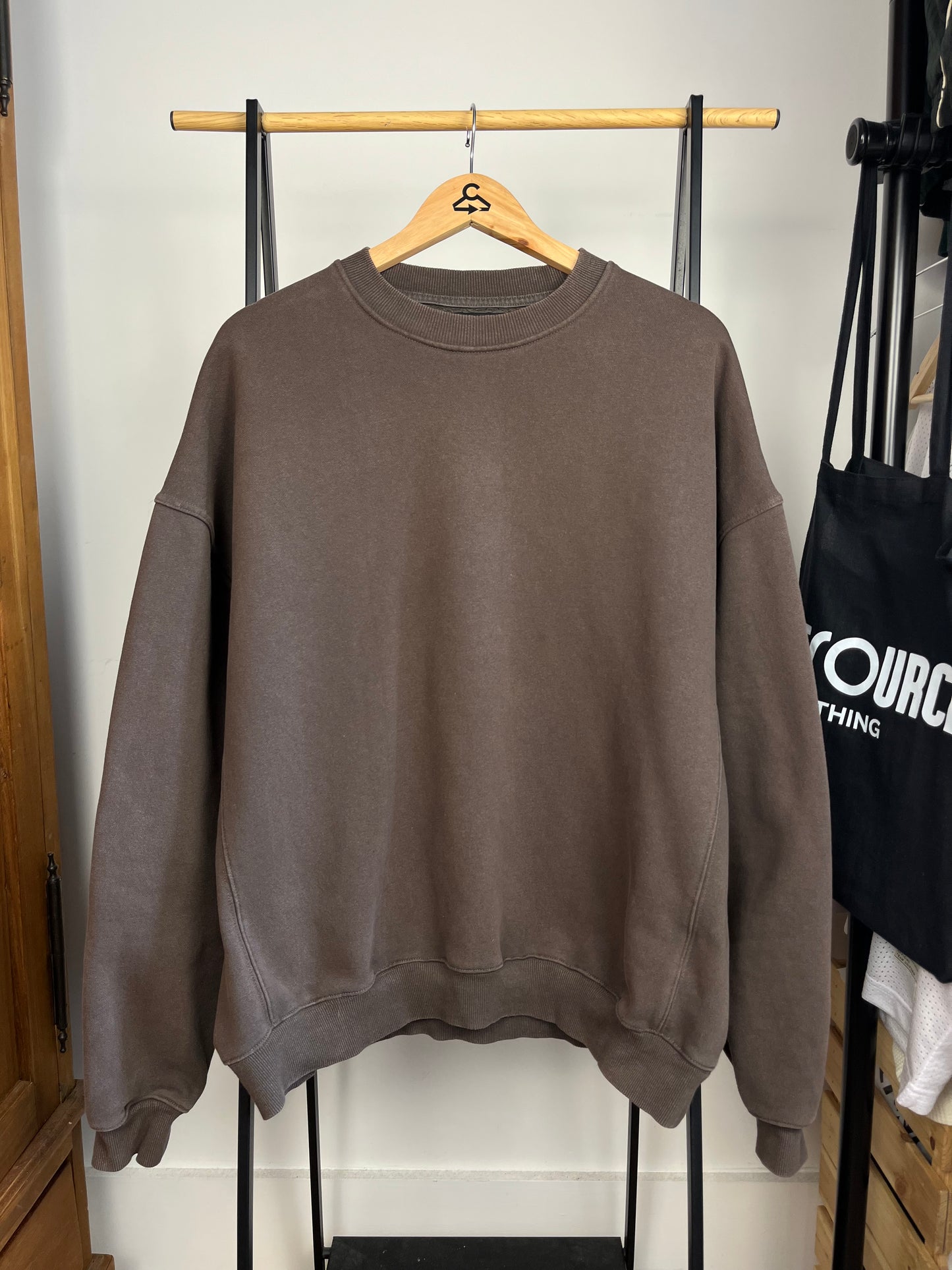 Destructive Brown Sweatshirt - Large