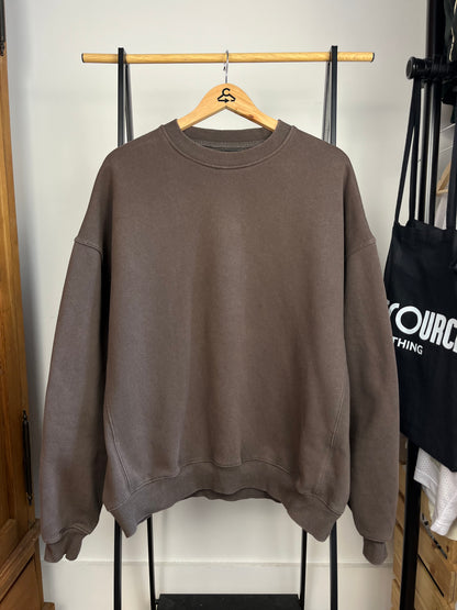 Destructive Brown Sweatshirt - Large
