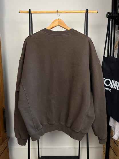 Destructive Brown Sweatshirt - Large