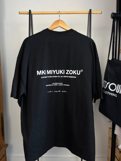 MKI Miyuki Zoku Black T-Shirt - XL