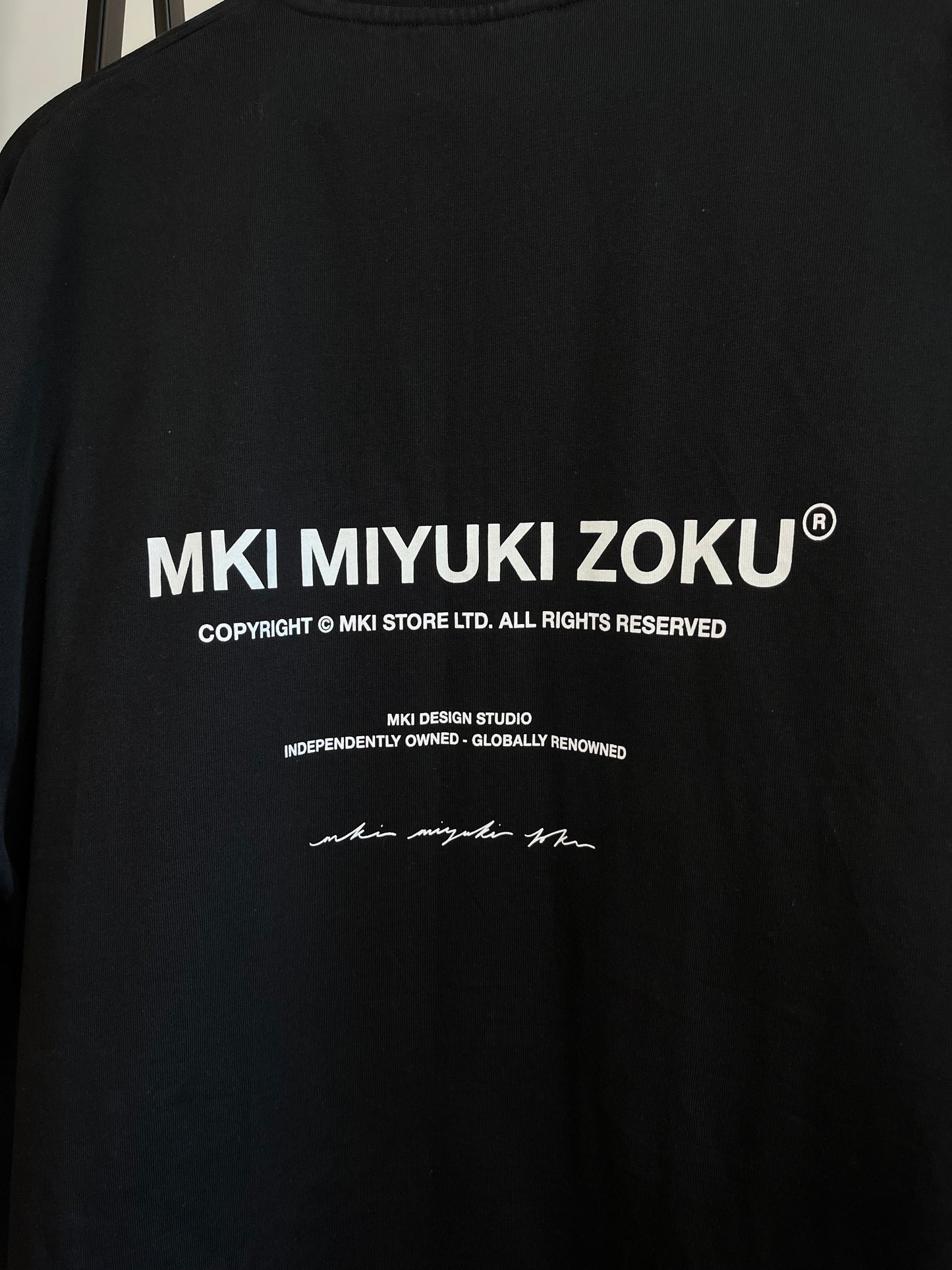 MKI Miyuki Zoku Black T-Shirt - XL