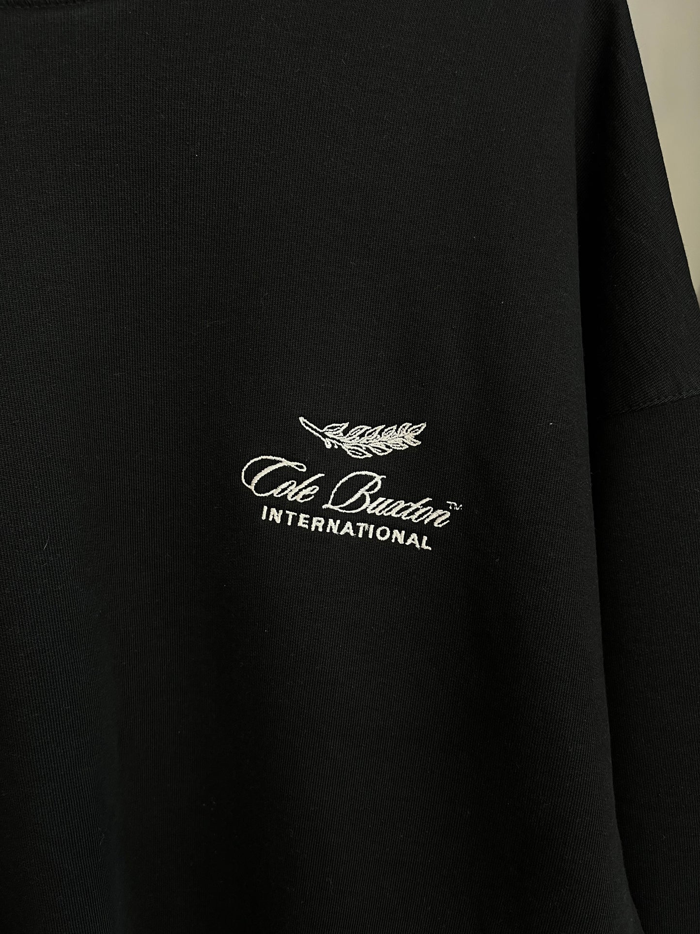 Cole Buxton Black Sweatshirt - Medium
