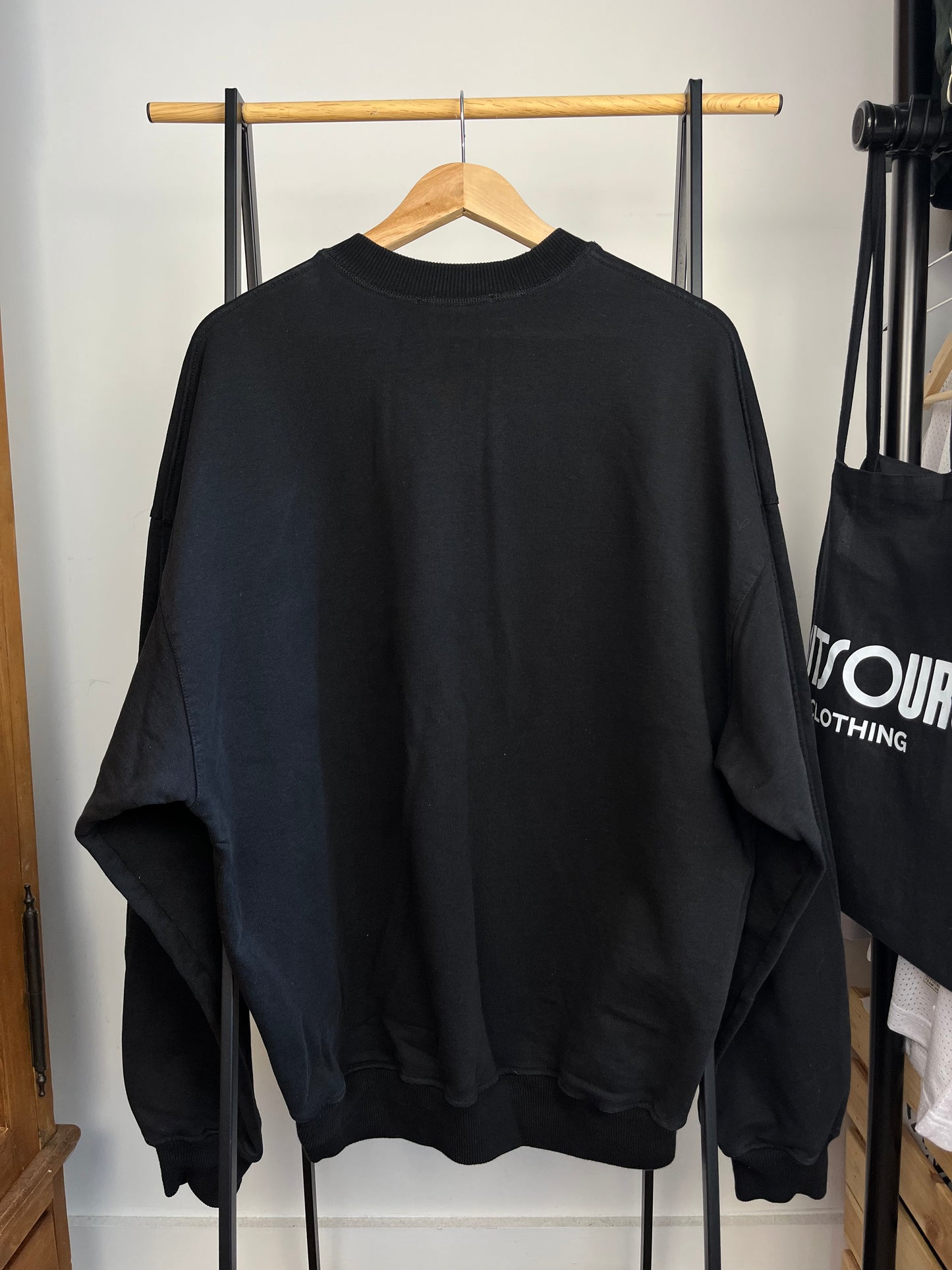 Cole Buxton Black Sweatshirt - Medium