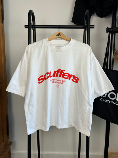 Scuffers White T-Shirt - Medium