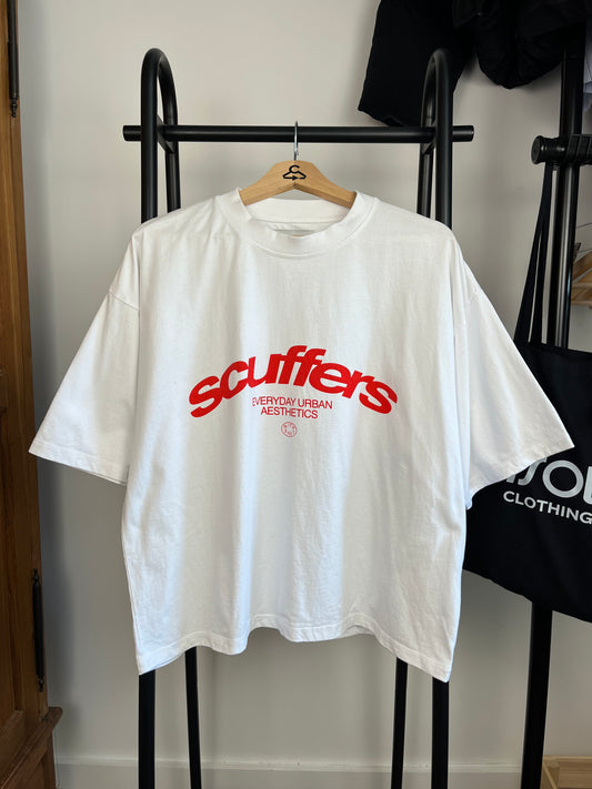Scuffers White T-Shirt - Medium