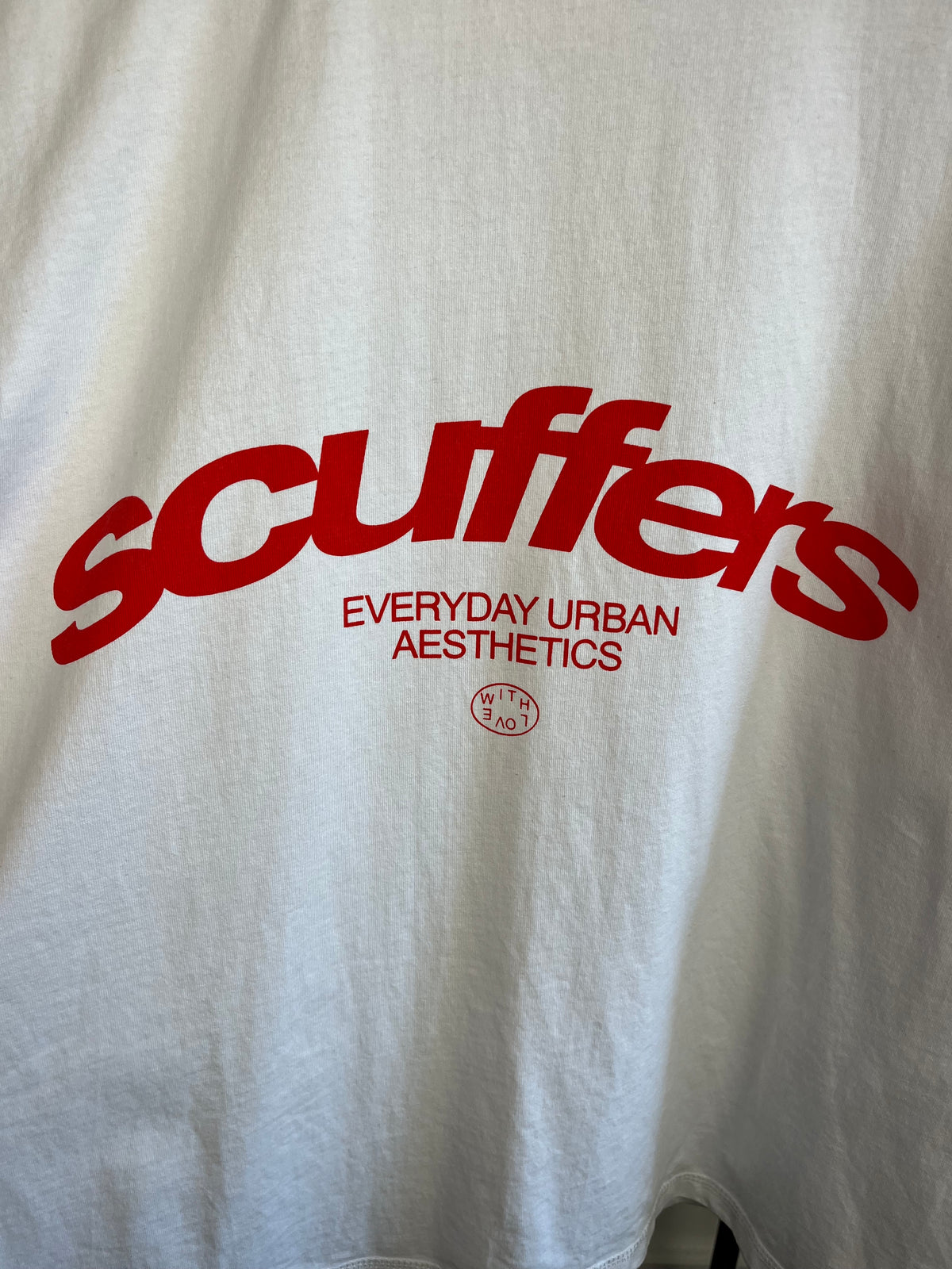 Scuffers White T-Shirt - Medium