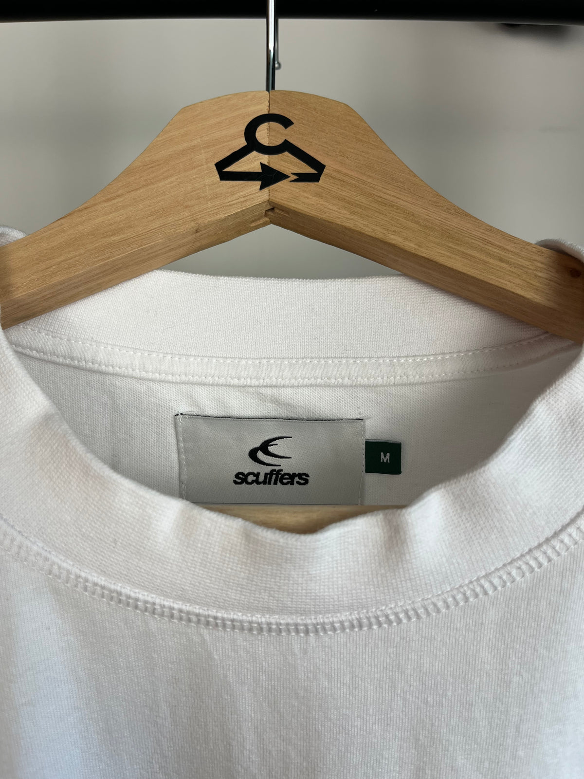 Scuffers White T-Shirt - Medium