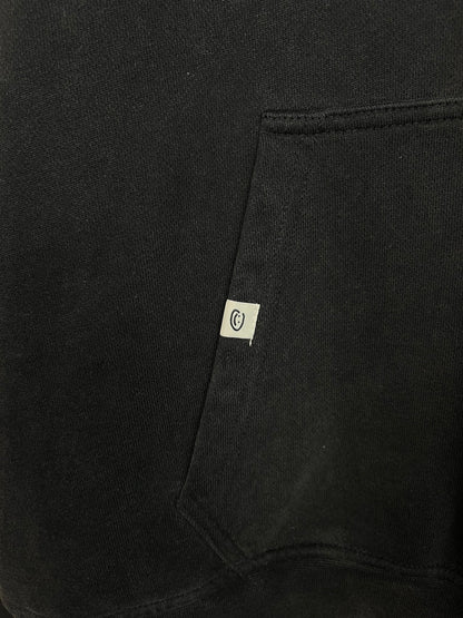 Drmers Club Vintage Black Zip Up Hoodie - XL