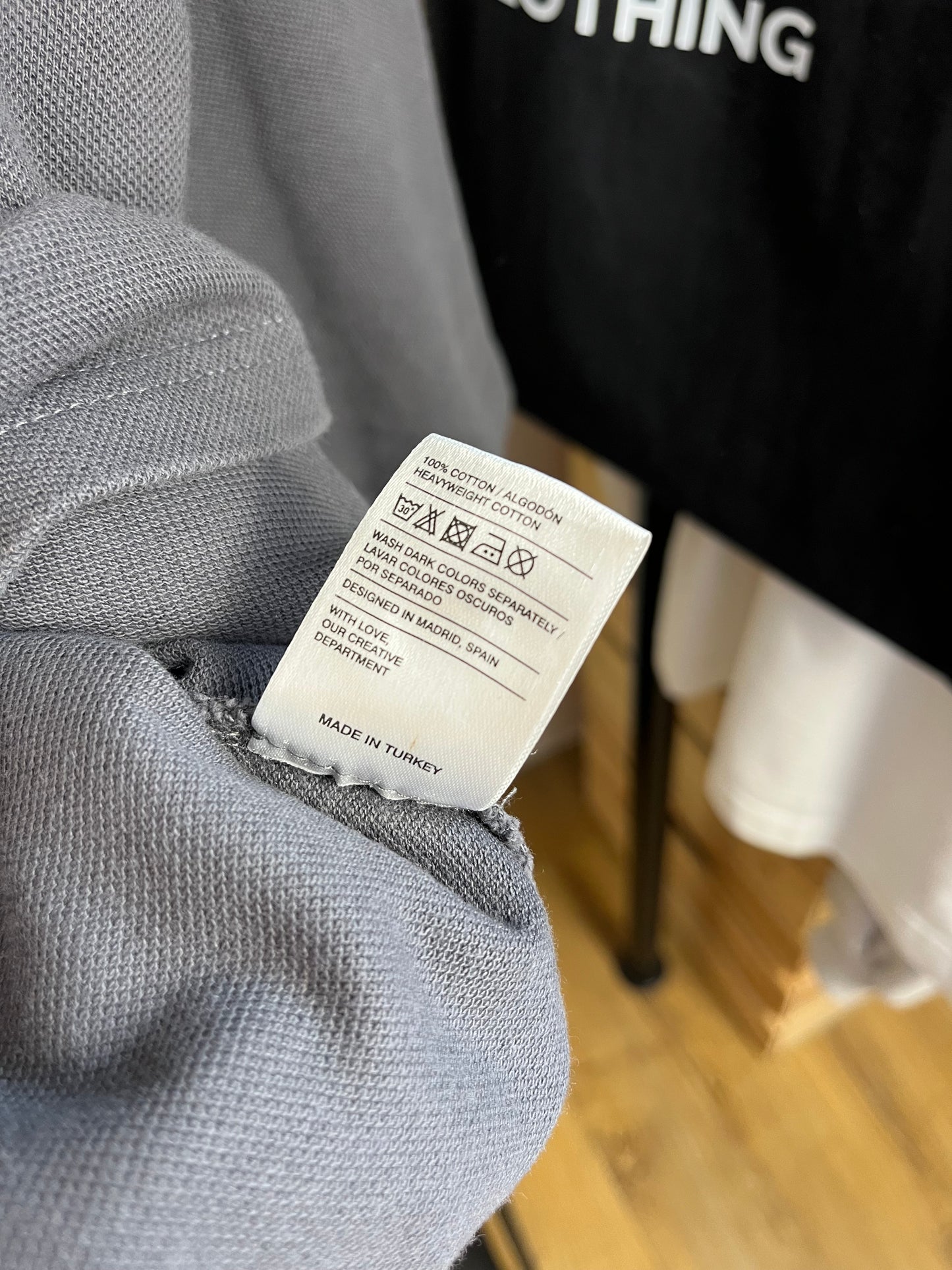 Scuffers Dark Grey Polo - Large