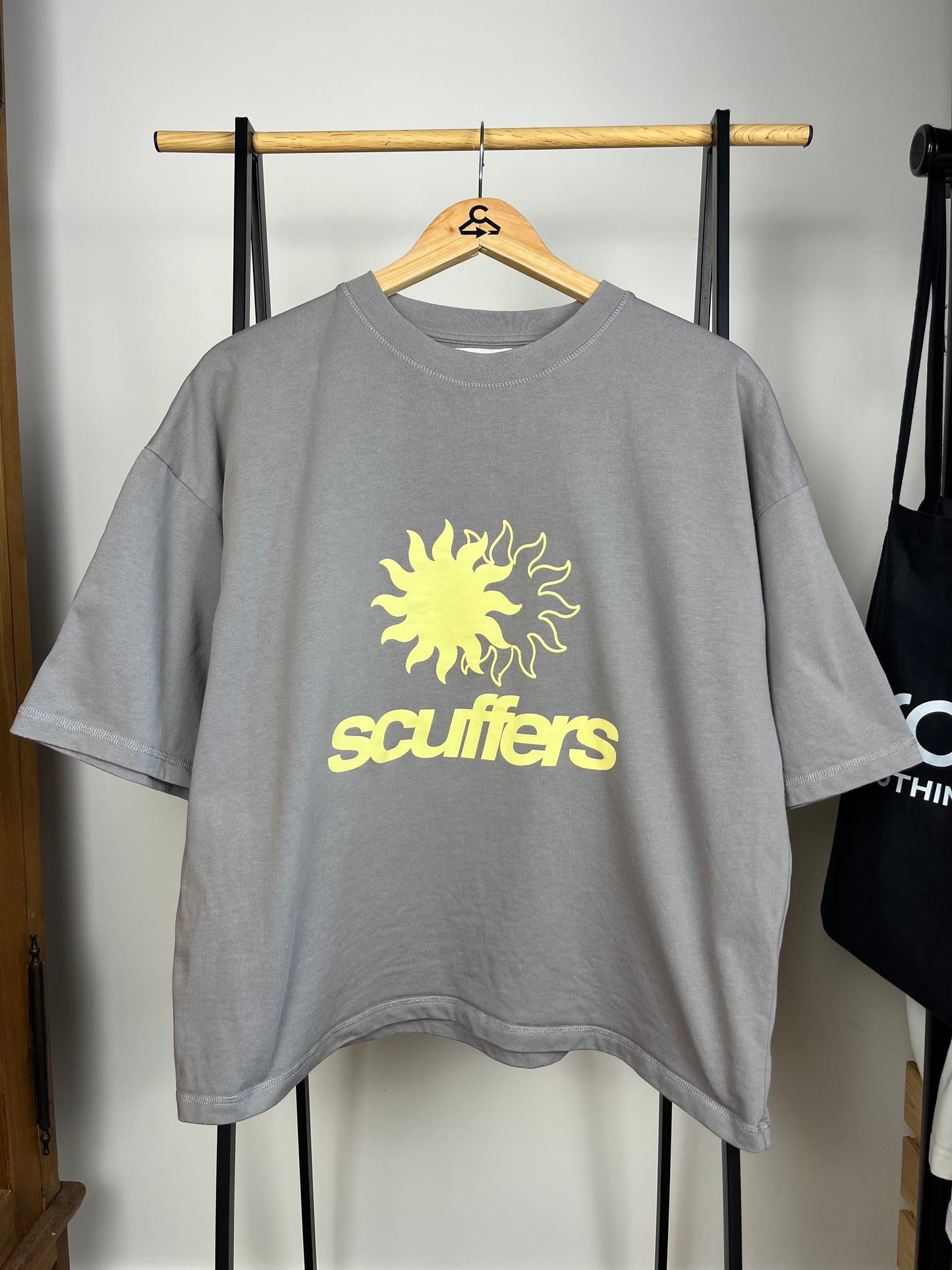 Scuffers Grey T-Shirt - Medium