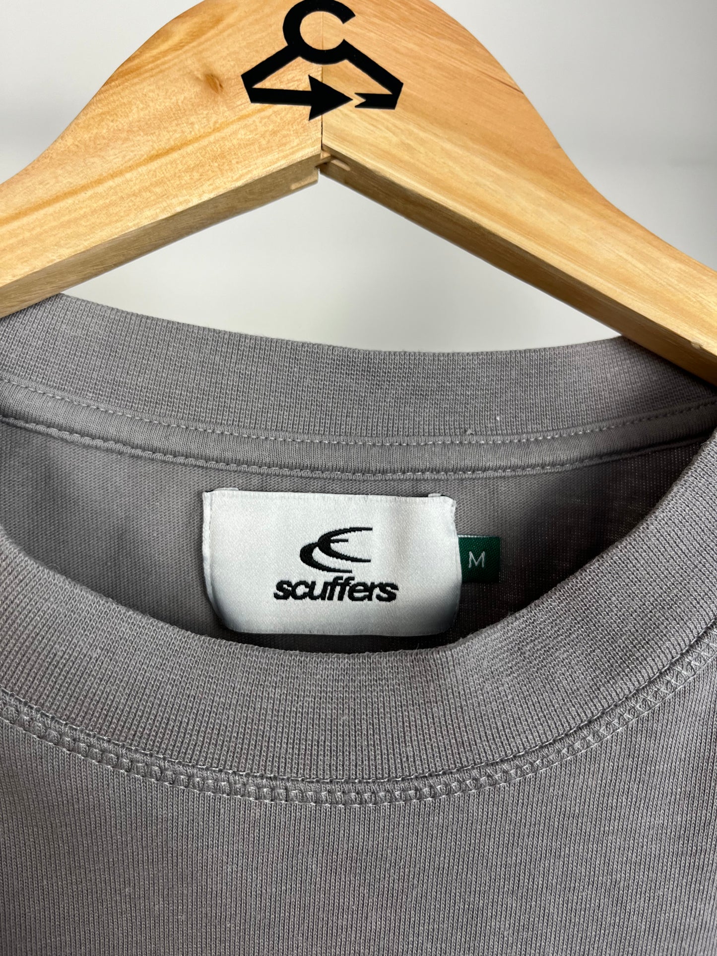 Scuffers Grey T-Shirt - Medium
