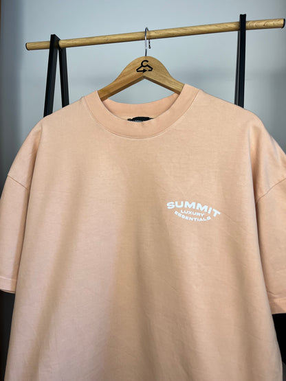 Summit Light Orange/Peach T-shirt - XL
