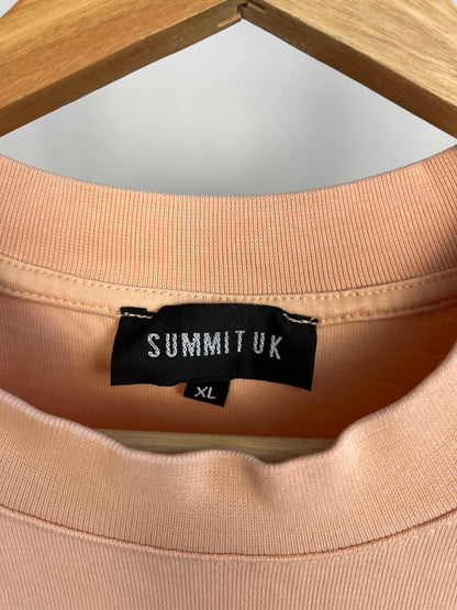 Summit Light Orange/Peach T-shirt - XL