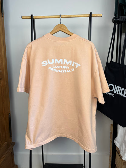 Summit Light Orange/Peach T-shirt - XL