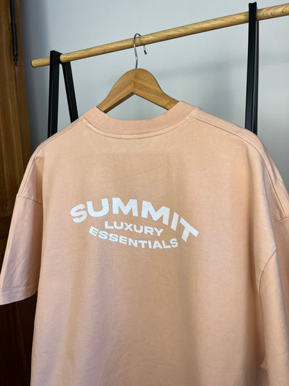 Summit Light Orange/Peach T-shirt - XL