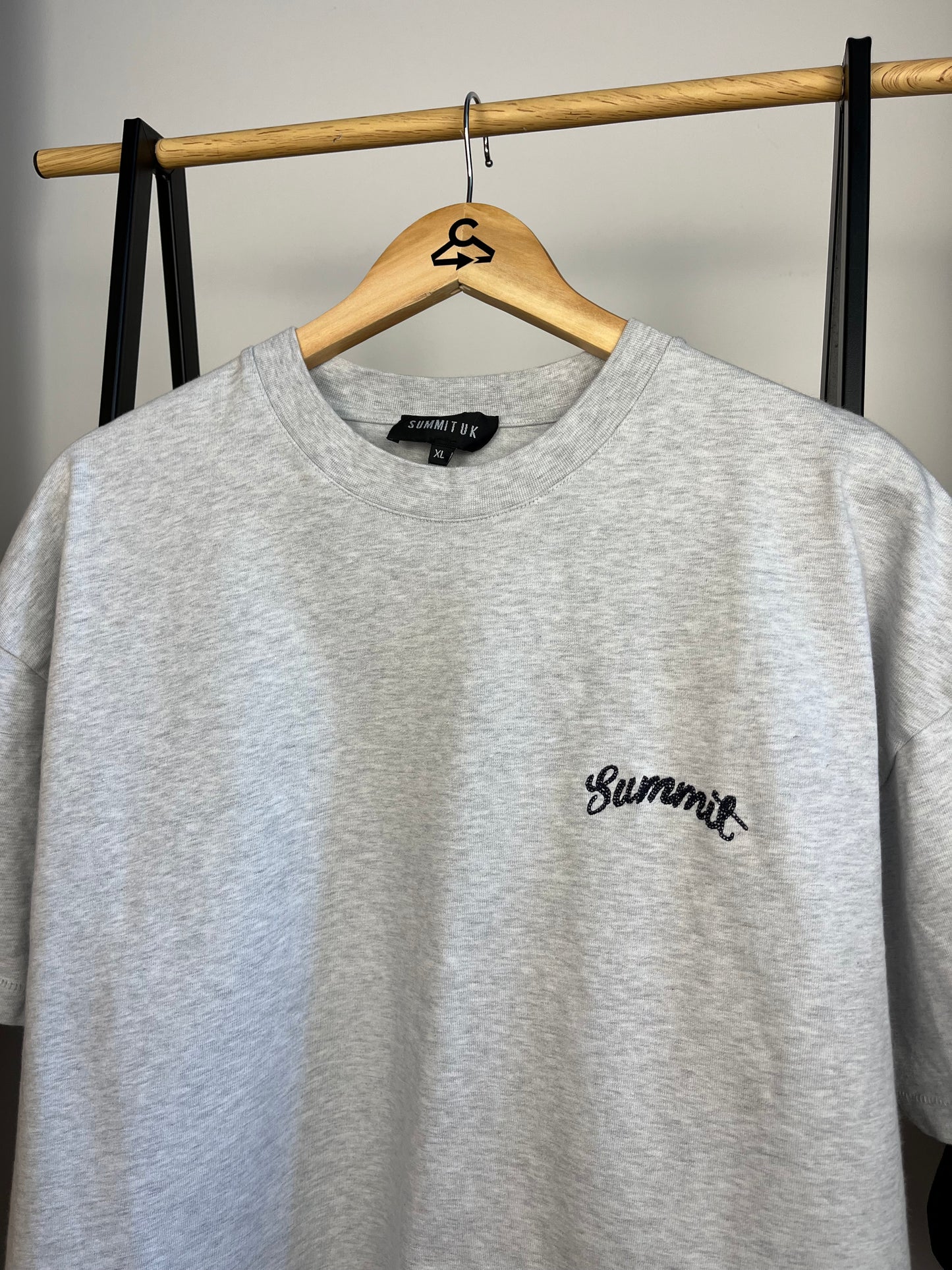 Summit Grey T-Shirt - XL