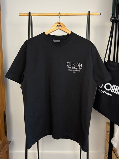 Club 1984 Black T-Shirt - Large