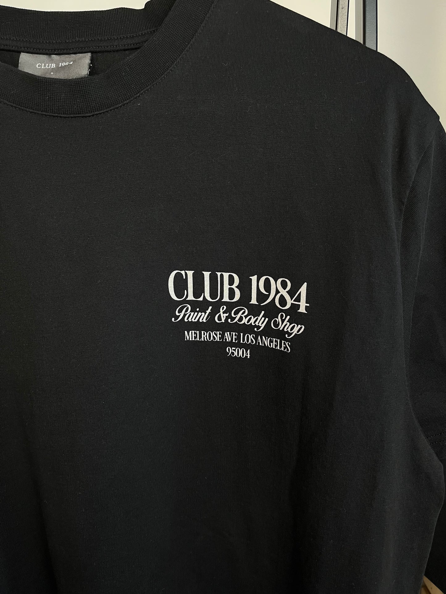 Club 1984 Black T-Shirt - Large