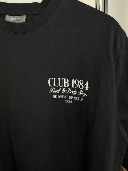 Club 1984 Black T-Shirt - Large