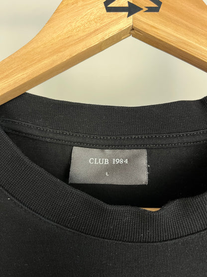Club 1984 Black T-Shirt - Large
