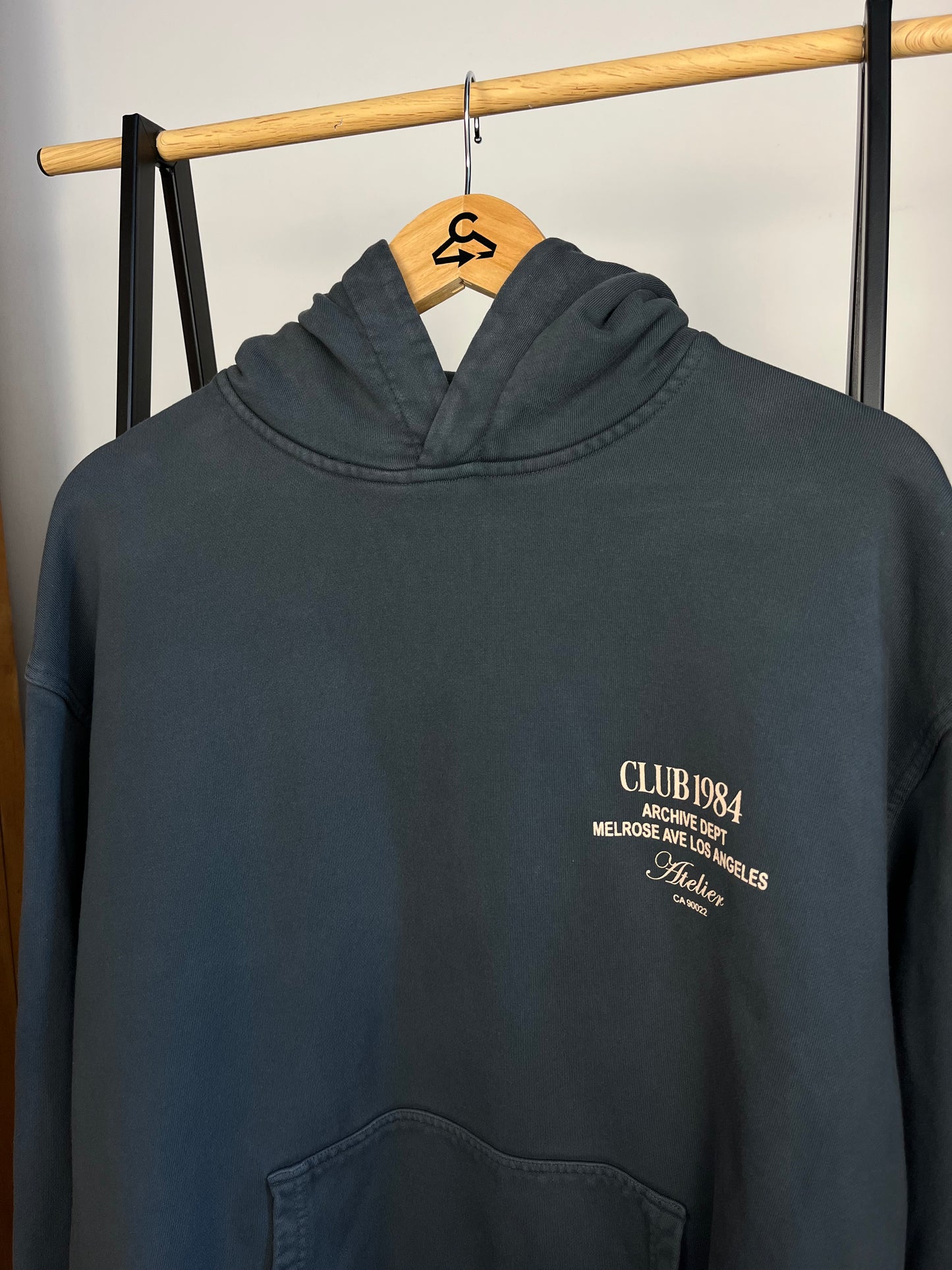 Club 1984 Blue Hoodie - Medium