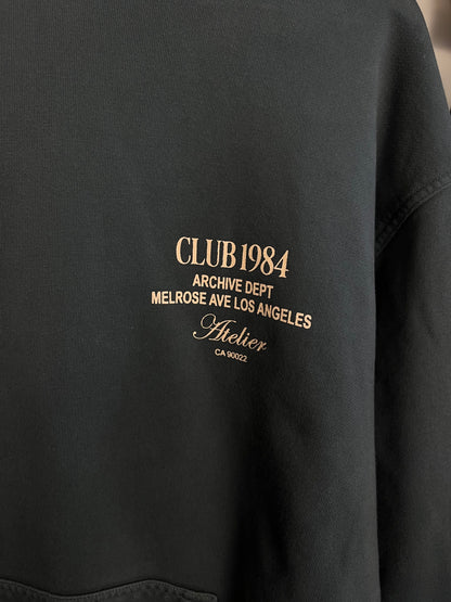 Club 1984 Blue Hoodie - Medium