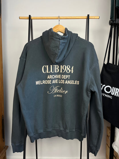 Club 1984 Blue Hoodie - Medium