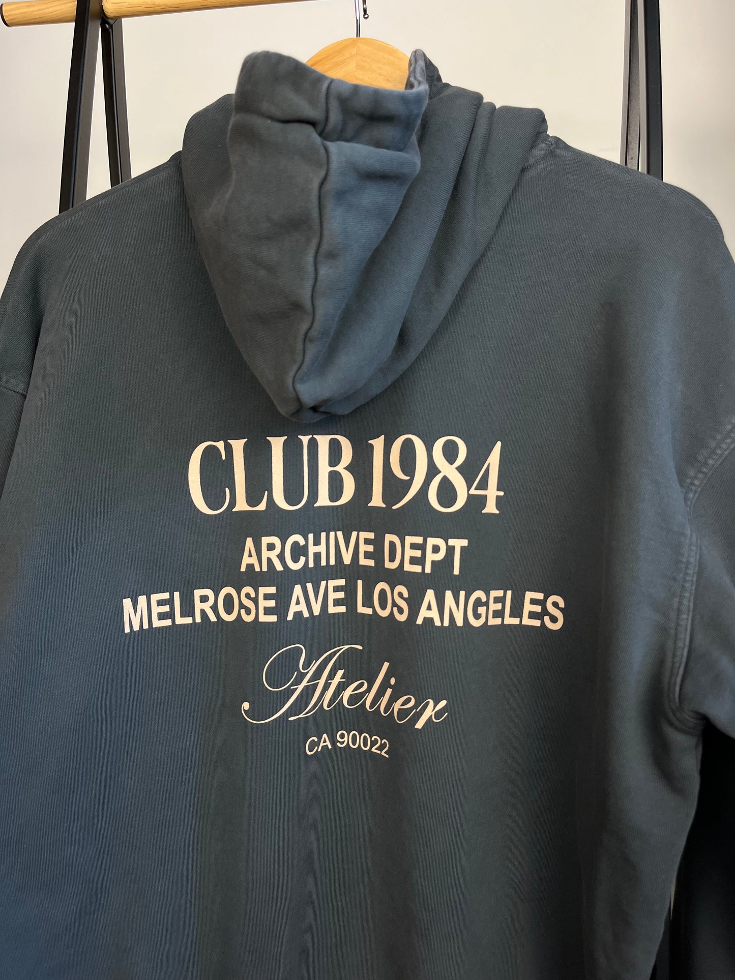 Club 1984 Blue Hoodie - Medium