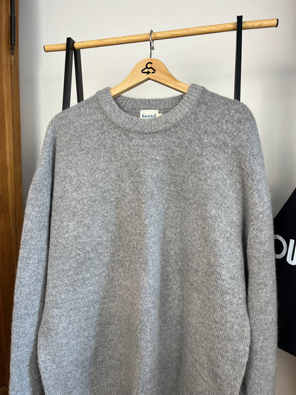 Bound Grey Knit - Large