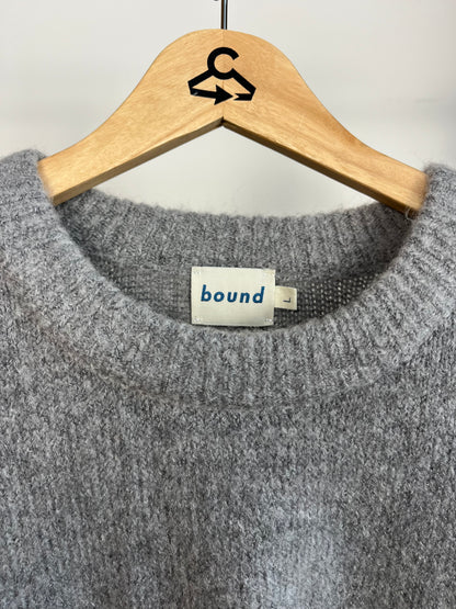 Bound Grey Knit - Large